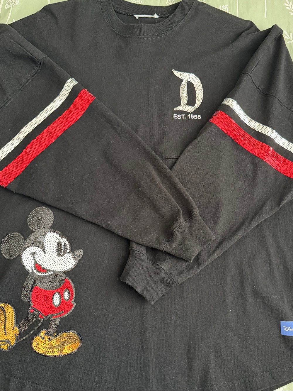 Disneyland Resort Spirit Jersey – Sequined Mickey Mouse